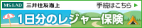 1日分のレジャー保険